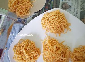 Foto resep 214. Mie Telur Wortel Homemade