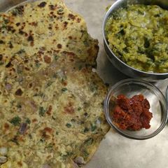 A picture of Bhundeli tadka dal.