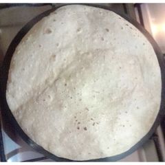 Soft gol chapati A picture of Soft gol chapati.