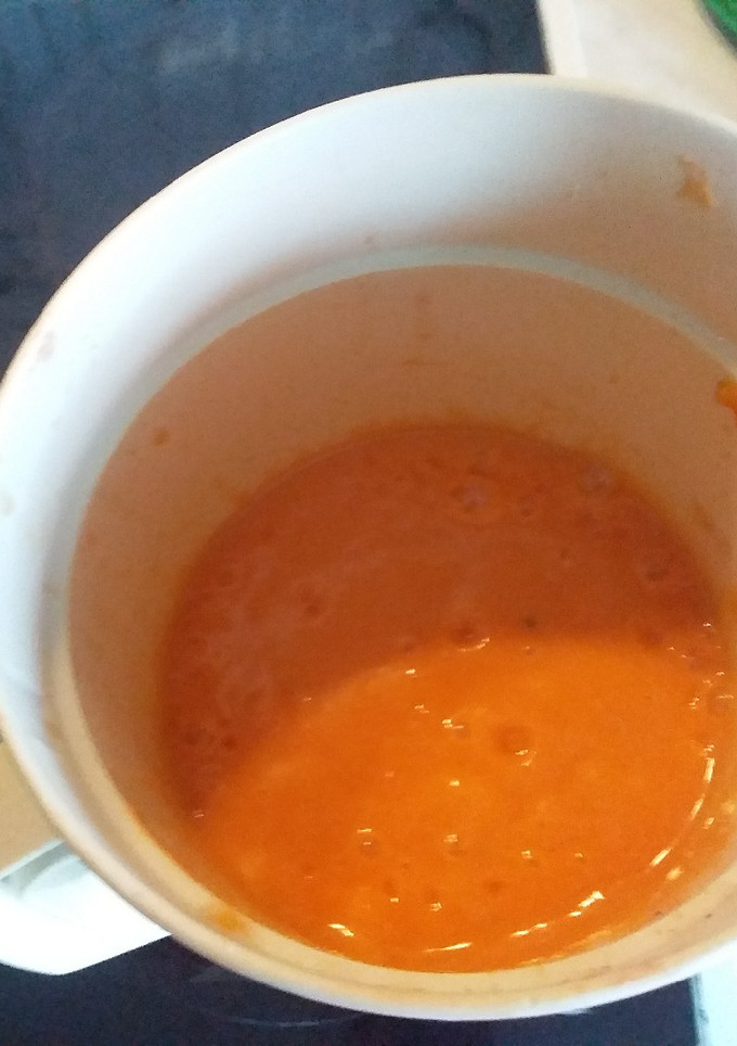 Una foto de Salmorejo por el chef David rico rico arribererchi