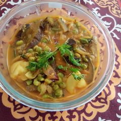A picture of Kacchi tur ki sabji.