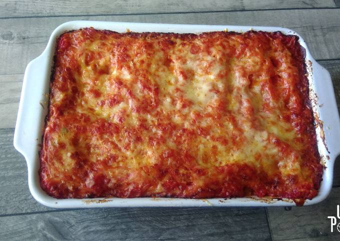 Cannelloni à la viande et au chèvre