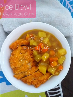 Foto resep 156. Rice Bowl - Chiken Katsu Curry