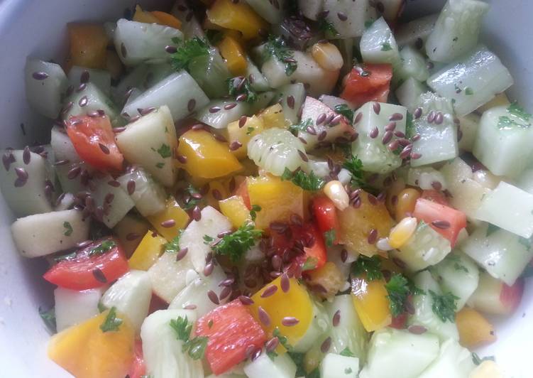 Cucumber Parsley salad