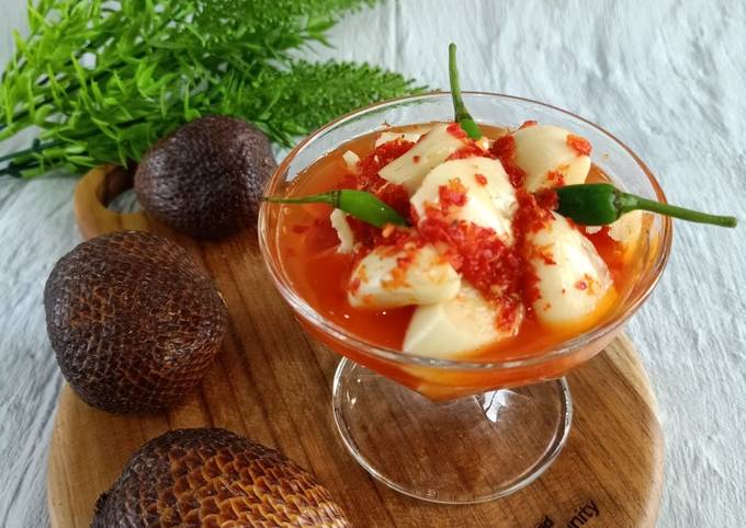 Resep Asinan Salak yang Bikin Ngiler