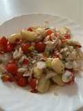 GNOCCHI / ÑOQUIS con merluza