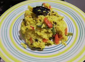 Una foto de Arroz rápido y diferente