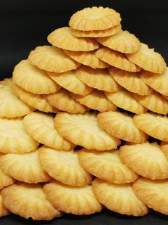 Una foto de Galletas de mantequilla con solo 3 ingredientes