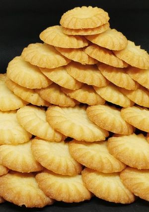 Una foto de Galletas de mantequilla con solo 3 ingredientes