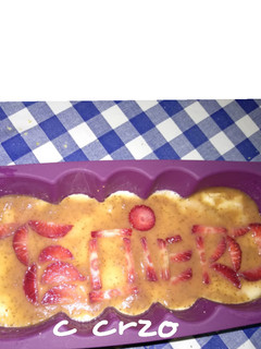 Una foto de Cuajada con fresas