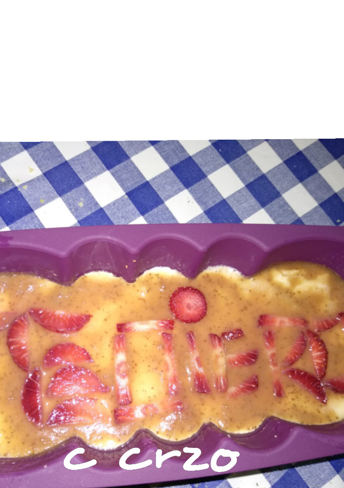 Una foto de Cuajada con fresas
