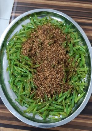 Foto resep Tumis buncis (dengan kelapa sangrai) VEGETARIAN