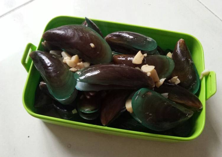 Resep mudah Kerang Hijau saus tiram