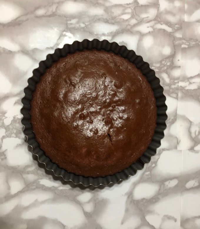 Una foto de Panqué de chocolate