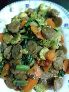 Foto resep Capcay sayuran+bakso