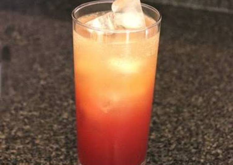 Recipe of Super Quick Homemade Orange Fantasy drink
