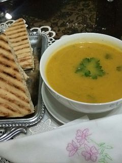 صورة لوصفة حساء الجزر