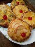 ميني بريوش بالكريم باتسير والفواكه