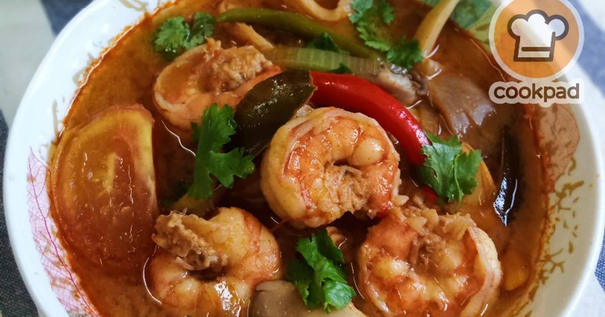 26 Resepi Tom Yam Udang Yang Sedap Dan Mudah Oleh Komuniti Cookpad Cookpad