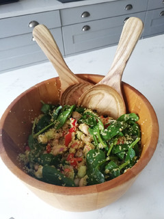 Una foto de Ensalada de quinoa
