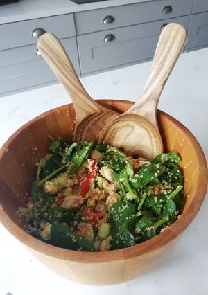Una foto de Ensalada de quinoa