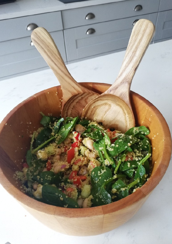 Una foto de Ensalada de quinoa
