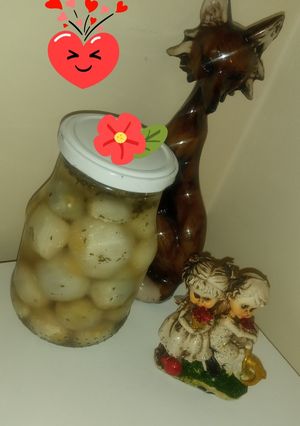 عکسی از دستور ترشی پیاز🧅
