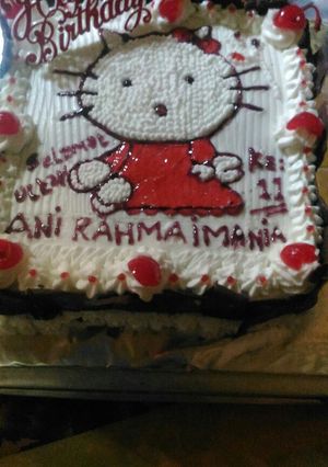 Foto resep Kue ultah ala yuliana
