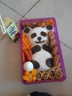 Foto resep Bento panda