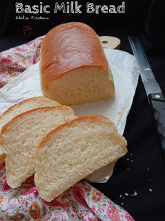 Foto resep Basic Milk Bread (Roti Tawar Empuk)