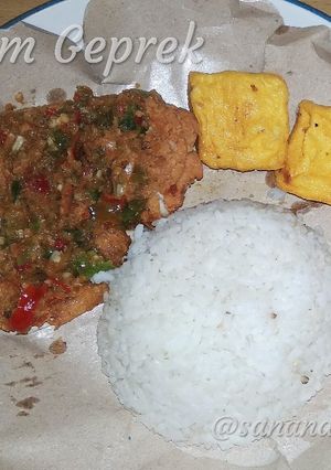 Foto resep Ayam Geprek sederhana