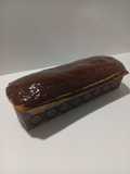 Budín de naranja con baño de chocolate súper fácil