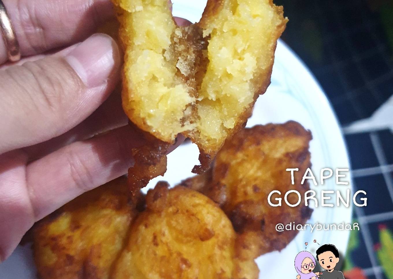 TAPE goreng tepung - tanpa telur