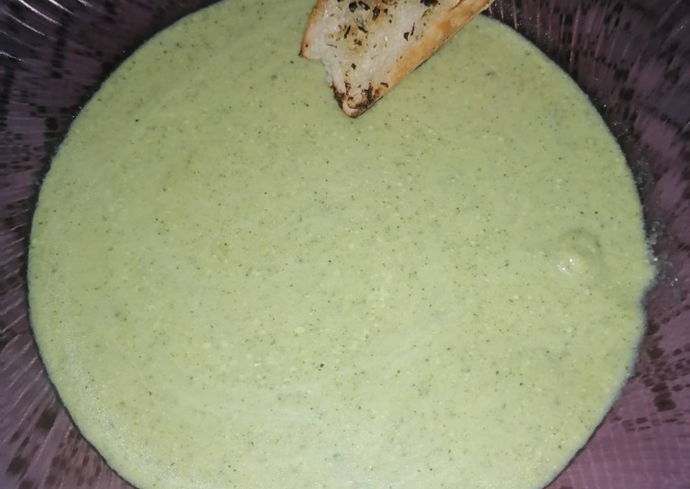 Crema de brócoli