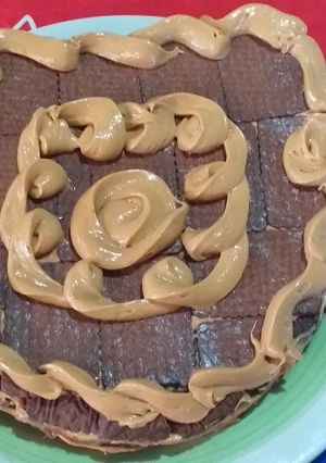 Una foto de Chocotorta