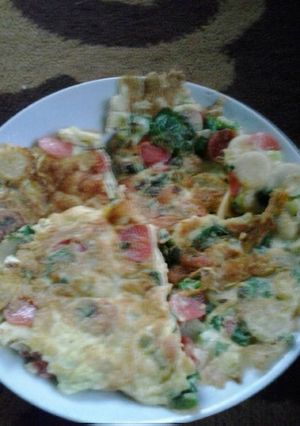 Foto resep Omelete simple