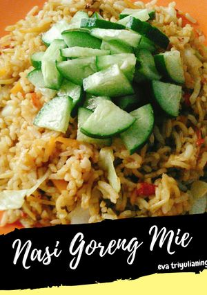 Foto resep Nasi Goreng Mie (Mawut/Magelangan)