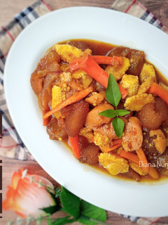Foto resep Tumis Kikil Baby Corn