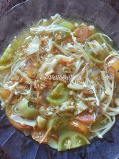 Foto resep Tumis jamur enoki