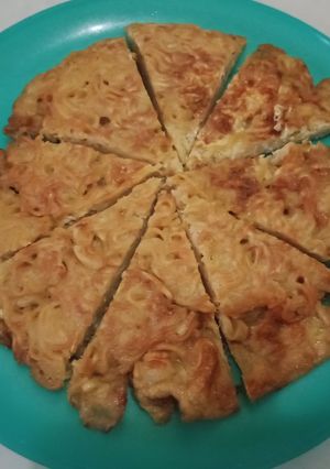 Foto resep 33. Omelet Mie