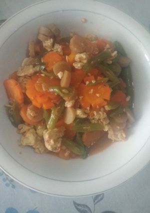 Foto resep Wortel Buncis Saos Tiram