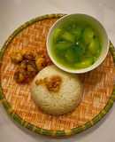 🌟Gợi ý cơm nhà với tôm rim mắm tỏi - canh bí nấu tôm đơn giản, ngon miệng