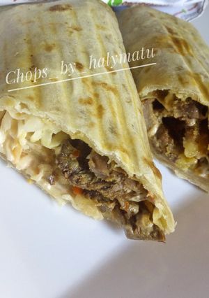 A picture of Beef Shawarma.