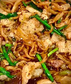 củ cải khô xào thịt ba chỉ