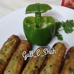 A picture of Vegetable Cutlets.