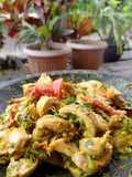 Telur Tuna Woku Daun