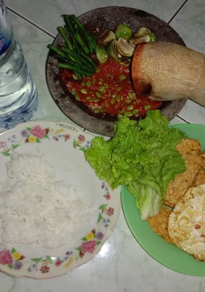 Foto resep Sambelan simple
