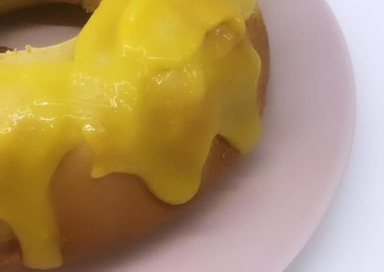 Bolo de iogurte e Lemon curd