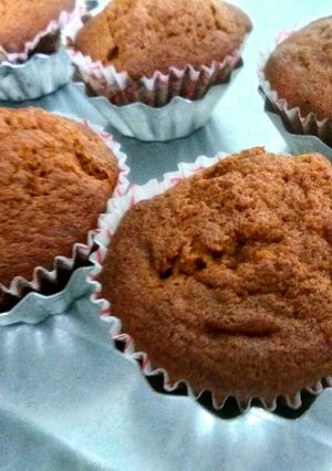 A picture of Jaggery Muffins.