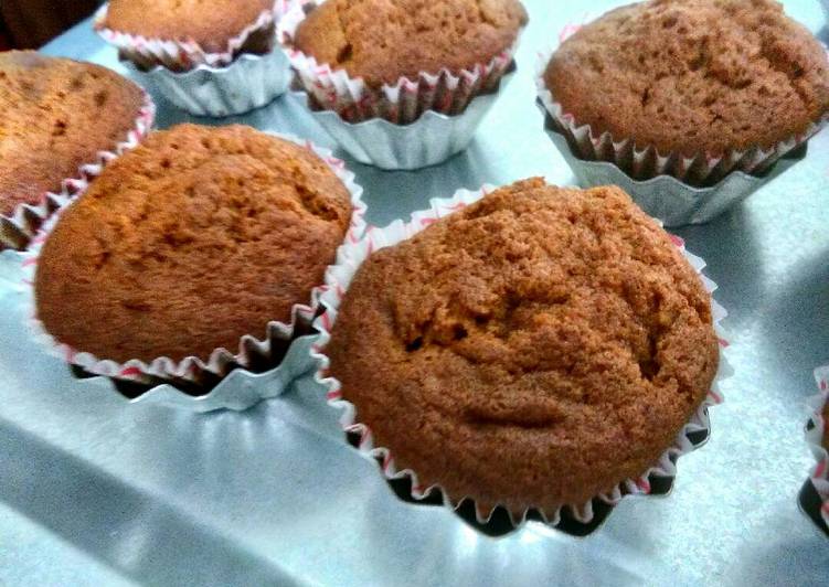 Recipe of Any-night-of-the-week Jaggery Muffins